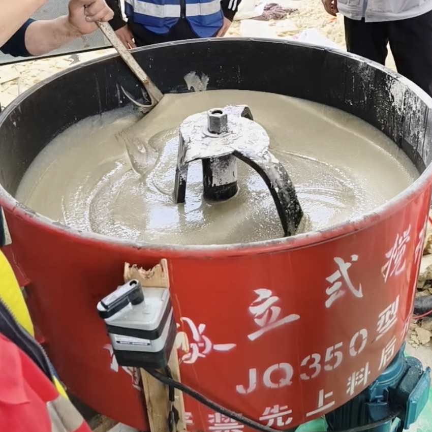 华安汽轮机余热压缩机导热油设备底座耐高温环氧树脂灌浆料